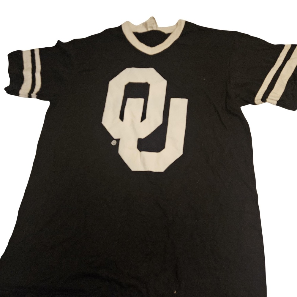 Oklahoma Sooners Shirt Mens Large NCAA Football Augusta Sportswear Tee